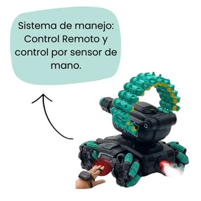 Tanque Control Remoto 4 en 1 Para Niños