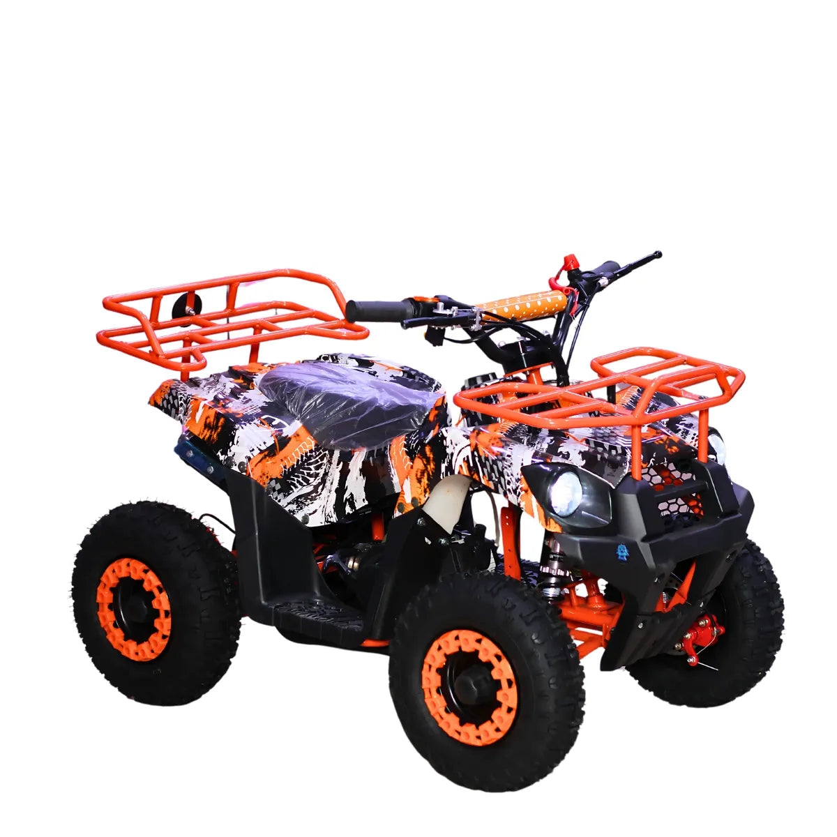 Cuatrimoto Gasolina 49cc Para Niños Y Niñas Llantas 4”, Frenos de Disco y Luces LED