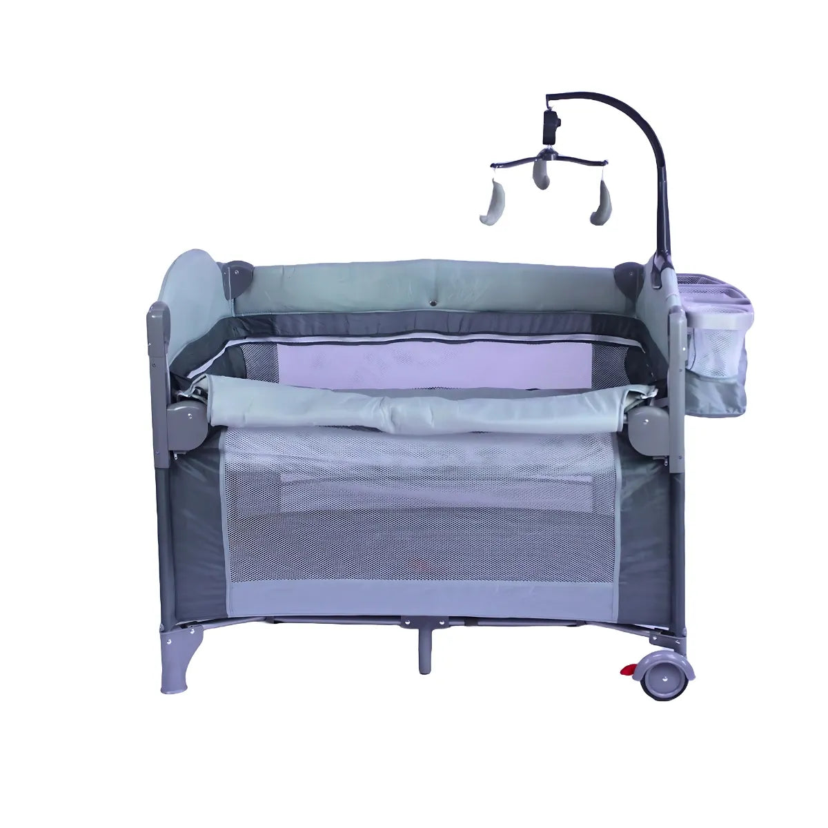 Cuna Corral Tipo Colecho Para Bebé Patio Con Mosquitero, Organizador Y Móvil Musical
