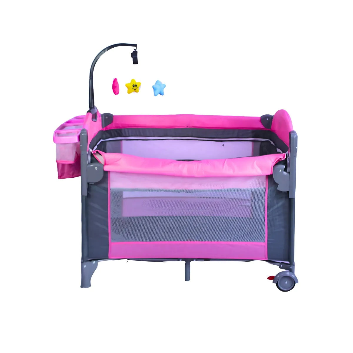 Cuna Corral Tipo Colecho Para Bebé Patio Con Mosquitero, Organizador Y Móvil Musical