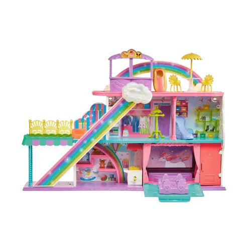 Polly Pocket Set de Juego Centro Comercial de Dulces Sorpresas HHX78