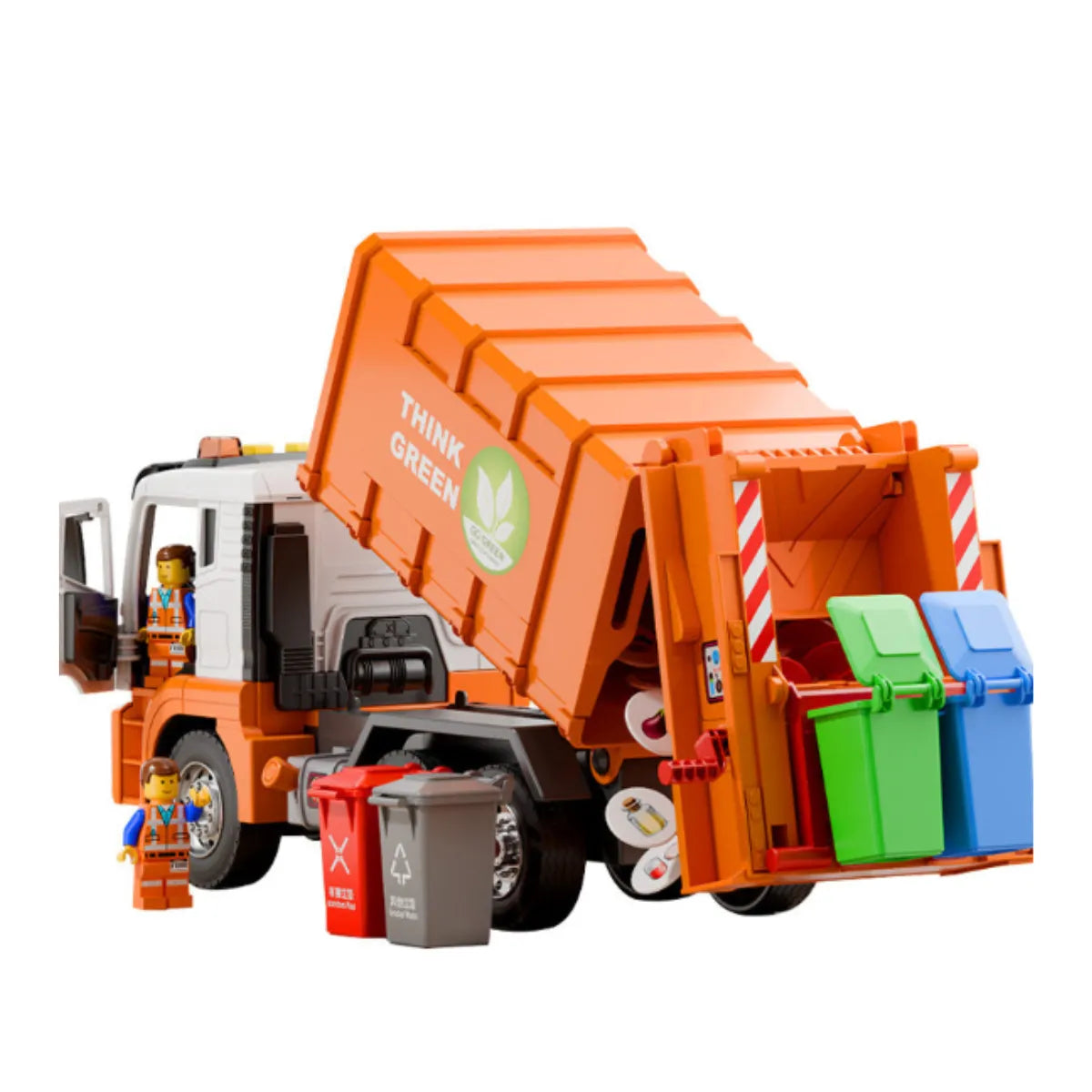Carro De Basura Con Sonidos Y Accesorios