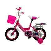 Bicicleta Infantil Rin 12 Para Niña Con Llantas Auxiliares