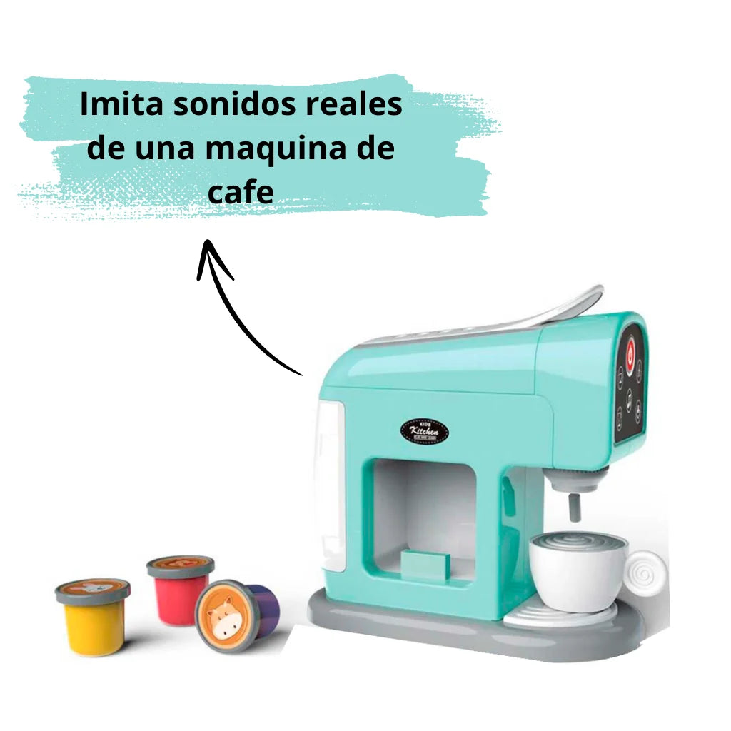 Maquina De Cafe Con Sonidos Juguete Infantil