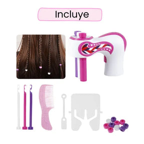 Set De Cabello Trenzas Para Niñas