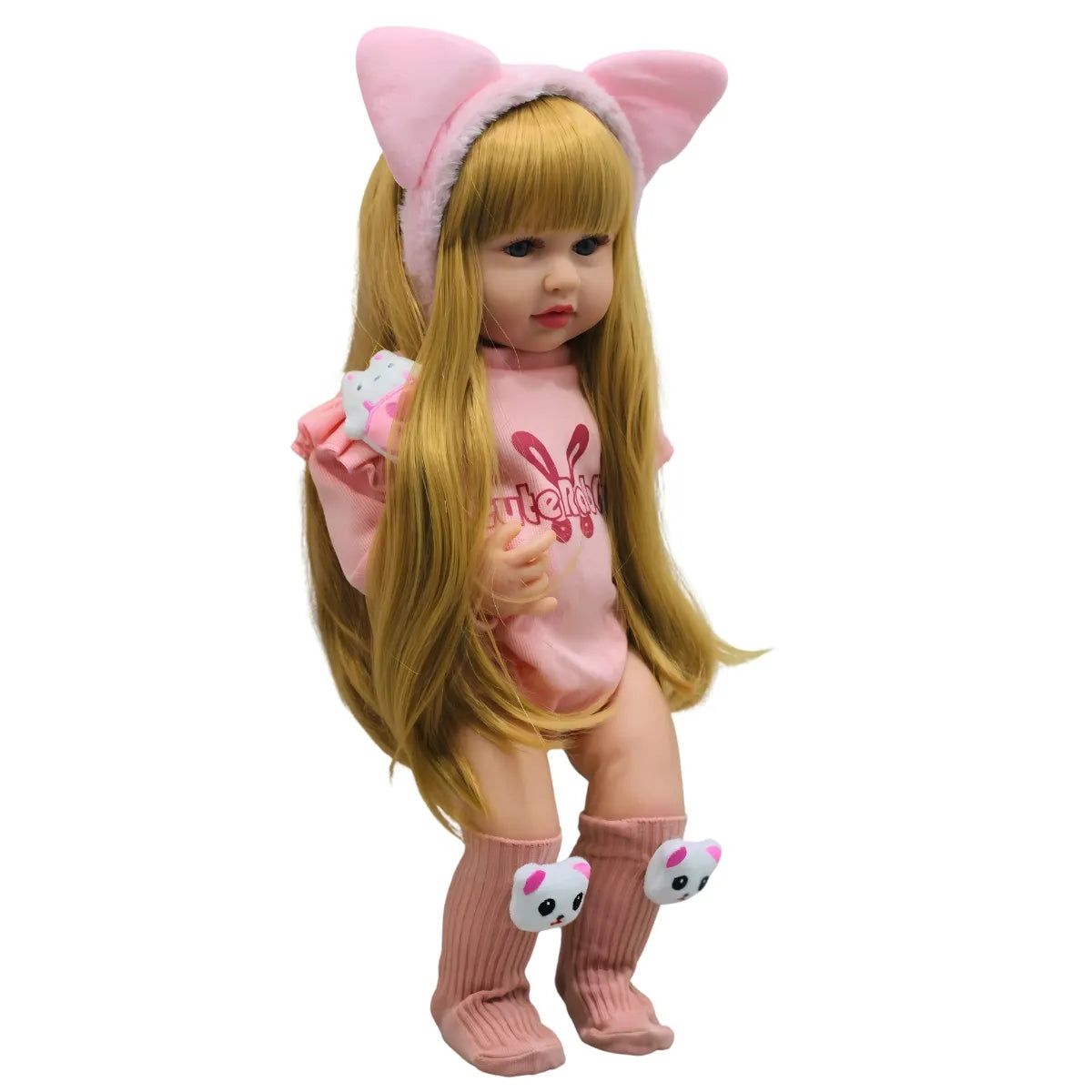 Muñeca Reborn Bebé Realista con Funciones Interactivas Habla, Llora y Ronca Mas Accesorios