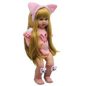 Muñeca Reborn Bebé Realista con Funciones Interactivas Habla, Llora y Ronca Mas Accesorios