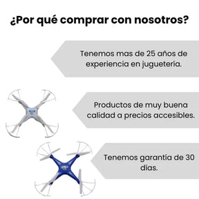 Drone Wifi A Control Remoto Con Cámara Para Niños