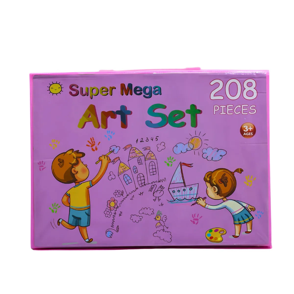 Set Arte Por 208 Piezas Para Niños