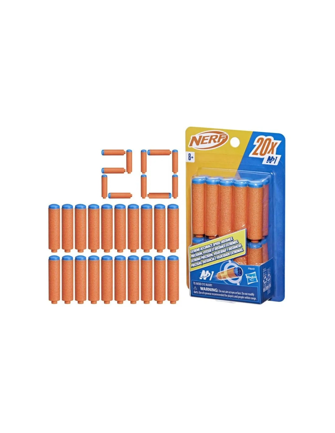 Nerf Dardo De Repuesto X20 F0040