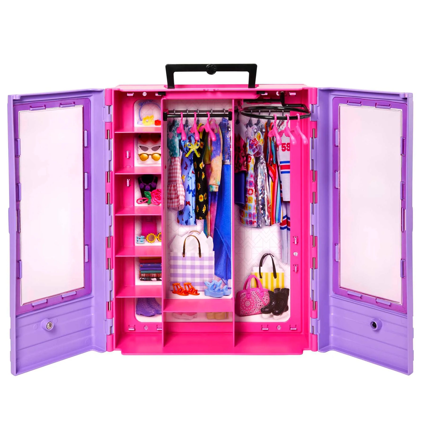 Muñeca Barbie Ultimate Closet Y Juego De Moda Portátil HJL66