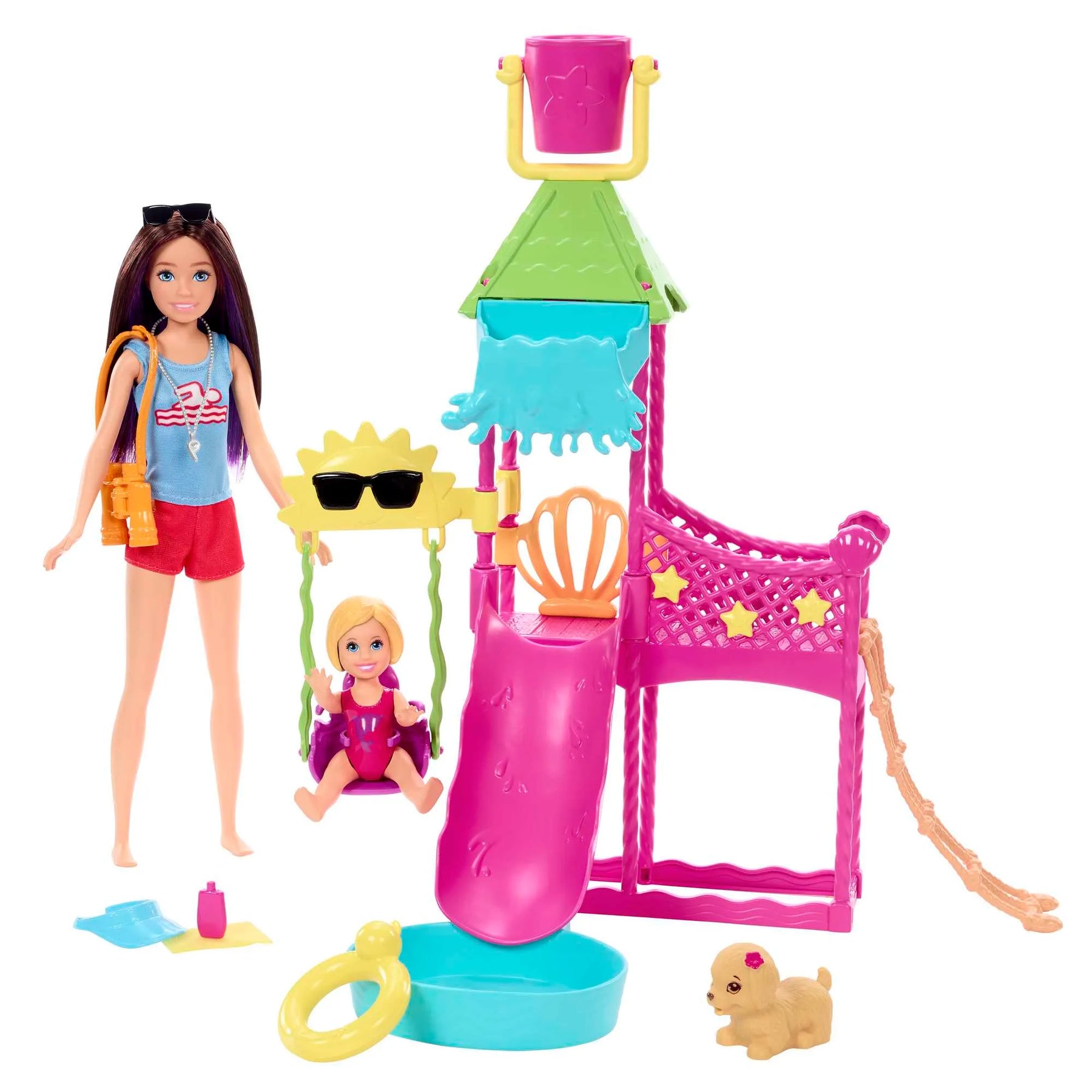 Barbie Set de Juego Skipper Parque Acuático HKD80