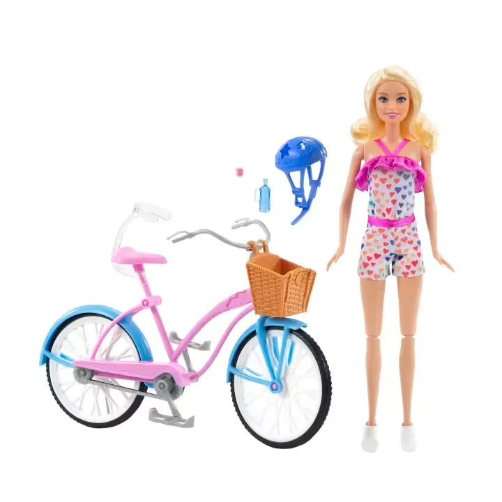 Barbie Muñeca Y Bicicleta HBY28