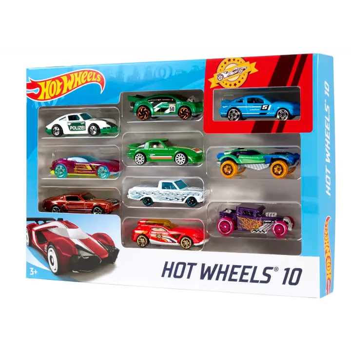 Hot Wheels Paquete De 10 54886