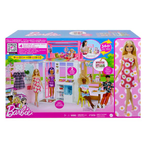 Barbie Casa Con Muñeca Hcd48