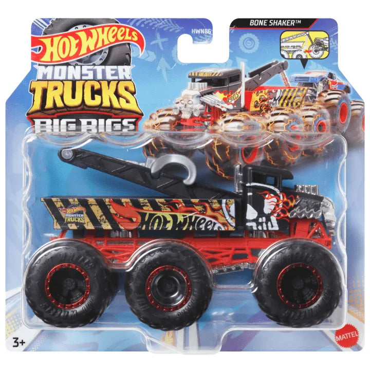 Hot Wheels Monster Trucks Remolque Sorpresa Escala 1:64 HWN86