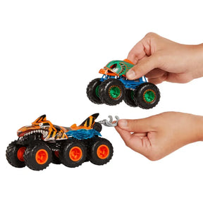 Hot Wheels Monster Trucks Remolque Sorpresa Escala 1:64 HWN86