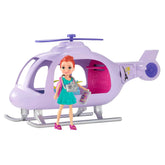 Polly Pocket Set de Juego Helicóptero de Vacaciones GLK59