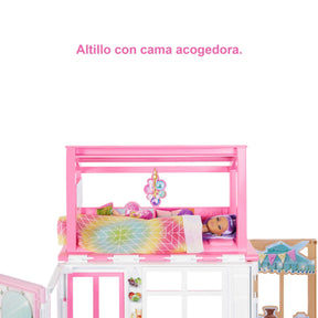 Barbie Casa Con Muñeca Hcd48