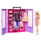 Muñeca Barbie Ultimate Closet Y Juego De Moda Portátil HJL66