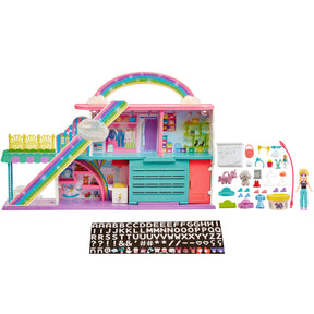 Polly Pocket Set de Juego Centro Comercial de Dulces Sorpresas HHX78